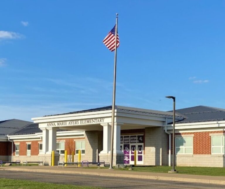 How did the school social media threat unfold in Martins Ferry?