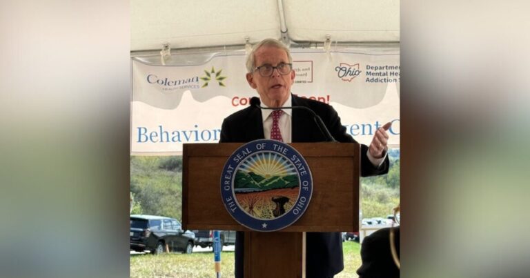 Gov. DeWine travels to St. C. for groundbreaking of new mental health facility