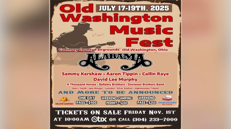 Old Washington Music Fest tickets on sale Friday