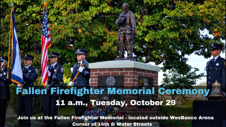 Wheeling Fire Department holding remembrance ceremony