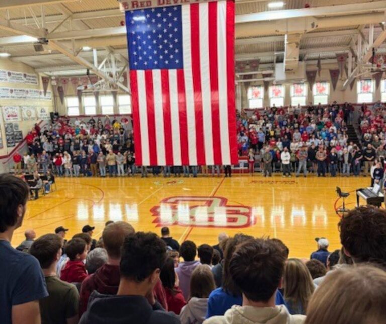 St. Clairsville students honor vets with patriotic Veterans Day assembly