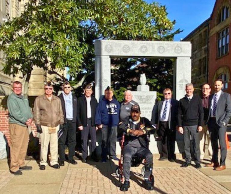 Belmont County Commissioners honor service members with new Veterans’ Plaza