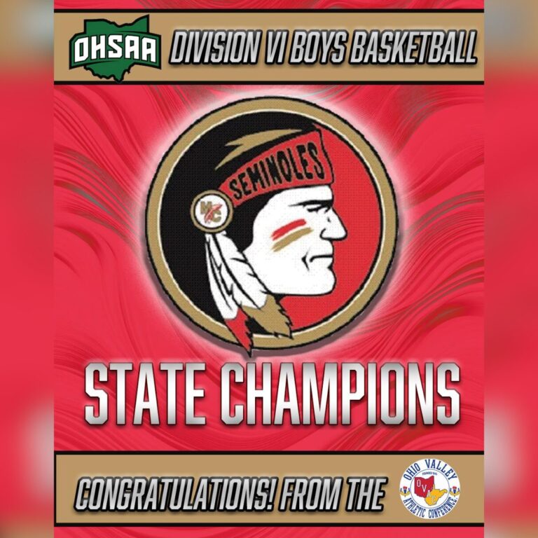 Monroe Central Seminoles to be Honored at Ohio Valley Mall Champions Rally Today!
