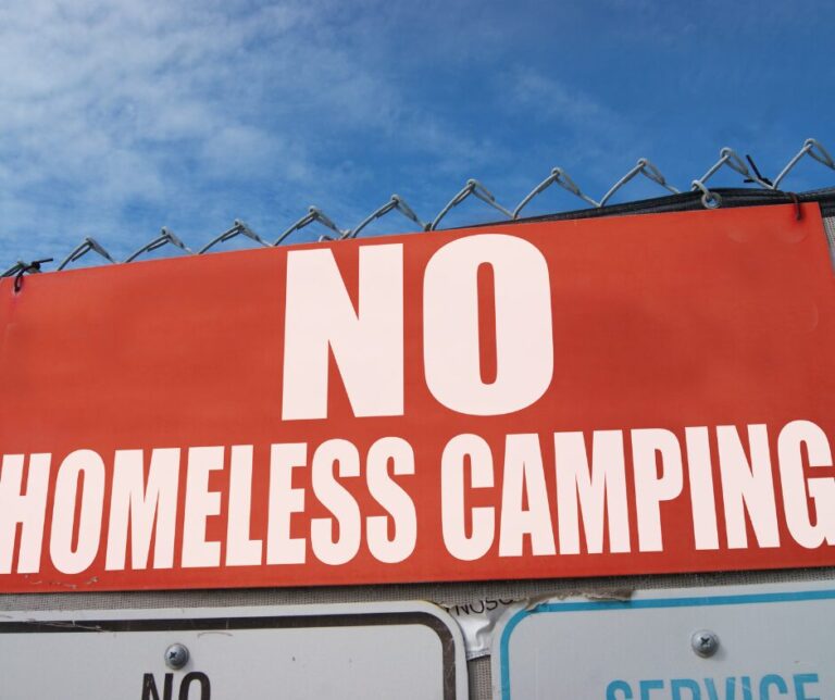 Wheeling Police Arrest Woman at Closed Homeless Camp