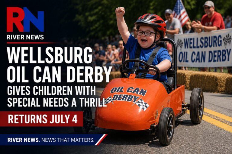 Wellsburg Oil Can Derby Gives Children With Special Needs a Chance to Race