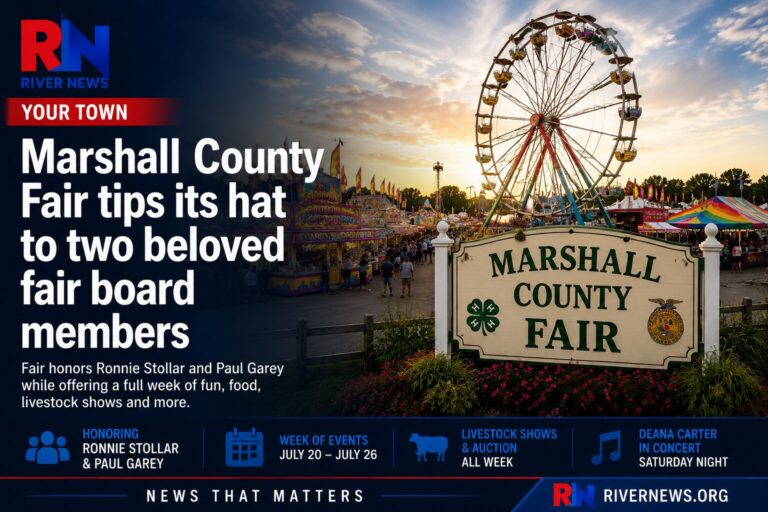 Marshall County Fair Opens Week of Events While Honoring Two Longtime Fair Leaders