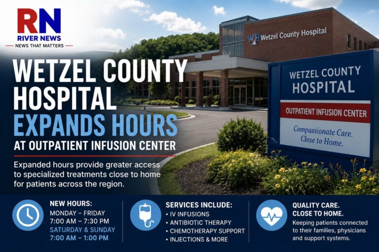 Wetzel County Hospital Expands Hours at Outpatient Infusion Center