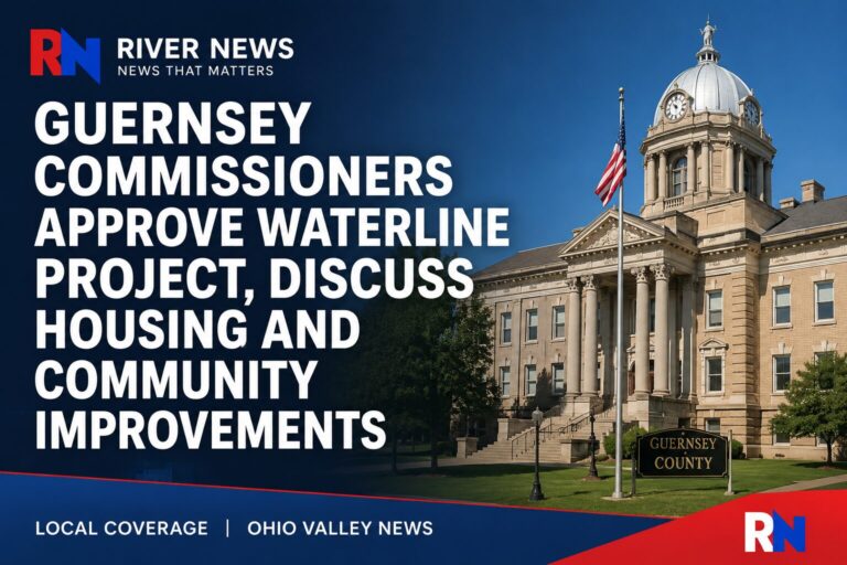 Guernsey County Commissioners Advance Waterline Project, Housing Initiatives and Community Improvements
