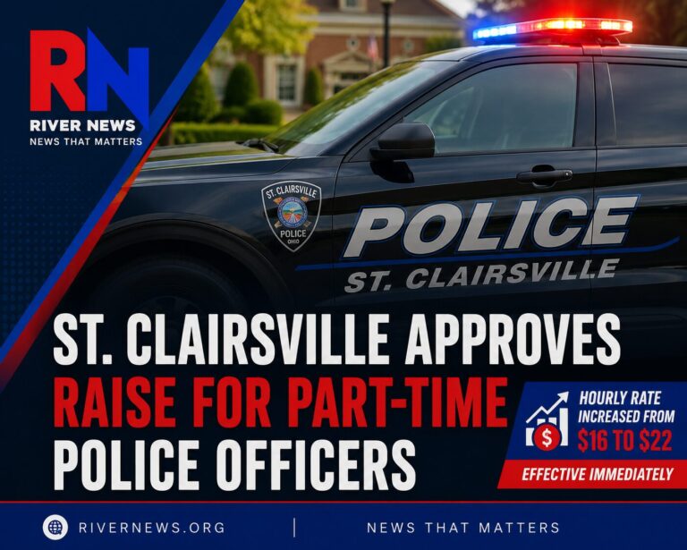 St. Clairsville Council Approves Pay Raise for Part-Time Police Officers