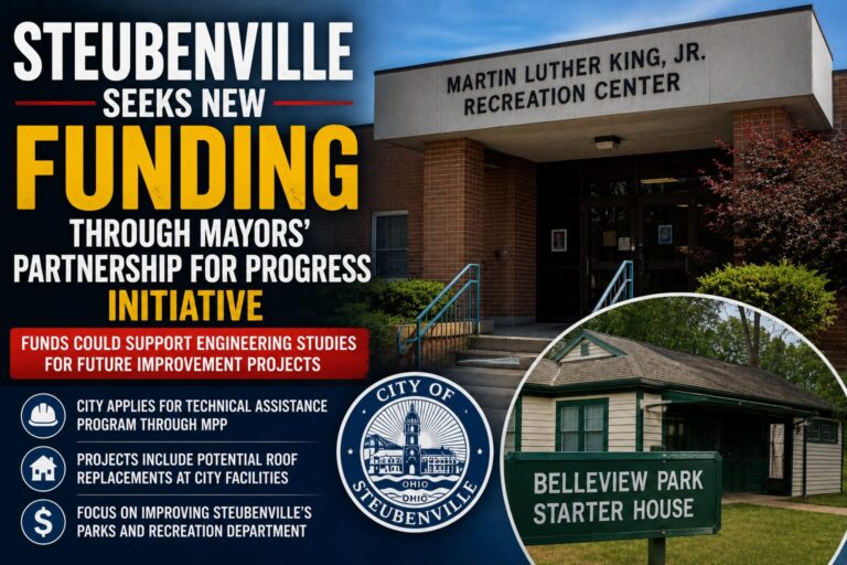 Steubenville Pursues Funding for Parks and Recreation Improvements