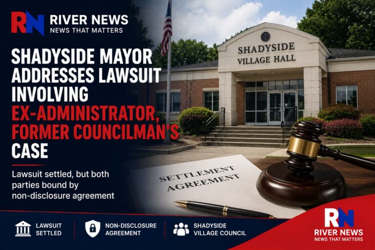 Shadyside Officials Confirm Settlement in Lawsuit Involving Former Administrator and Ex-Councilman