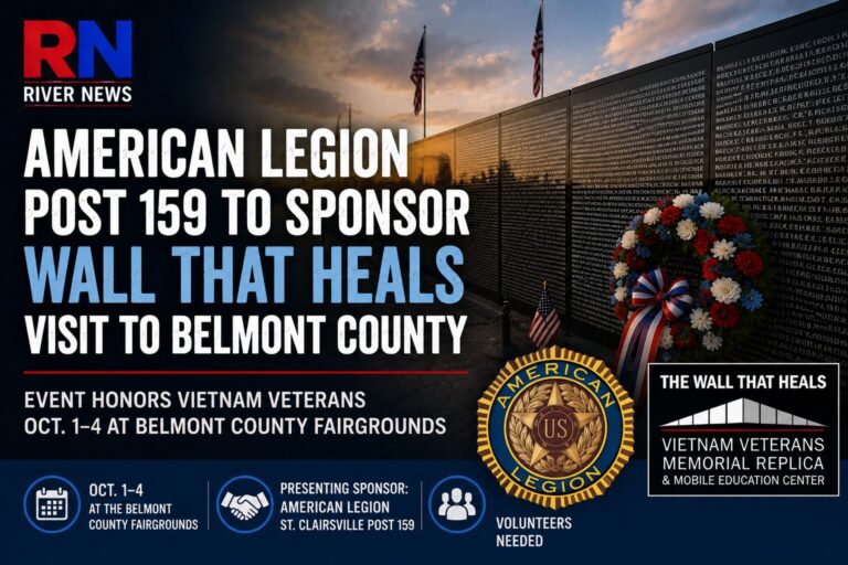 American Legion Post 159 Named Presenting Sponsor for Major Belmont County Veterans Event