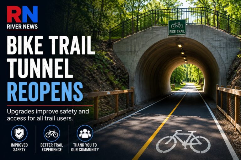 Bike Trail Tunnel Reopens Following Safety Improvements
