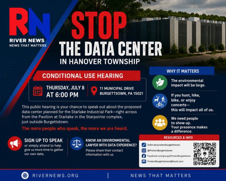 Community Members Urged to Attend Hearing on Proposed Hanover Township Data Center