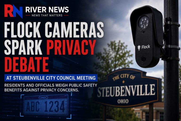 Steubenville Officials, Residents Debate Use of Flock License Plate Cameras