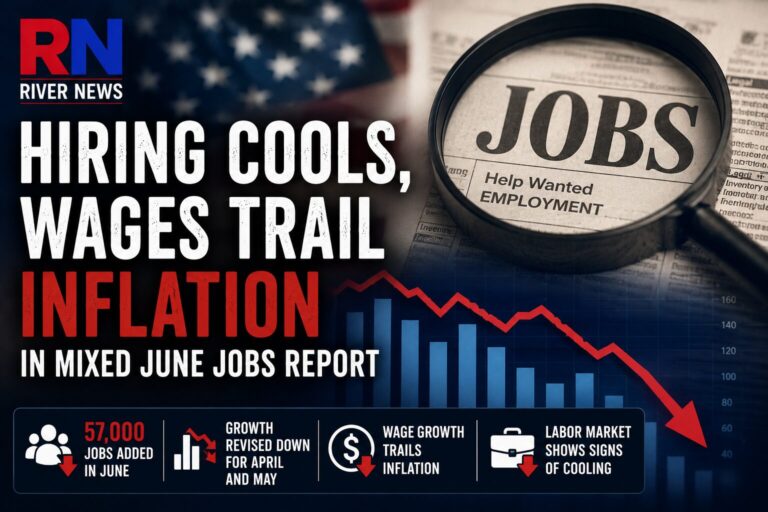 Hiring Slows as June Jobs Report Shows Cooling Labor Market