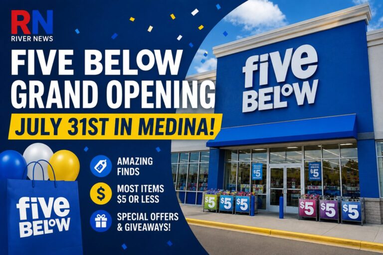 Five Below to Celebrate Medina Grand Opening July 31