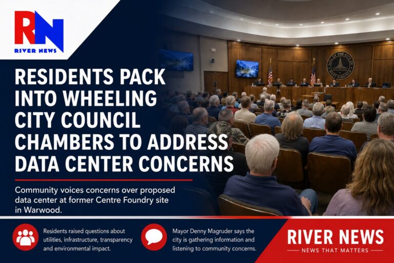 Residents Voice Concerns Over Proposed Wheeling Data Center During City Council Meeting