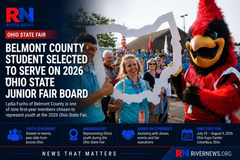 Belmont County Student Selected for 2026 Ohio State Junior Fair Board