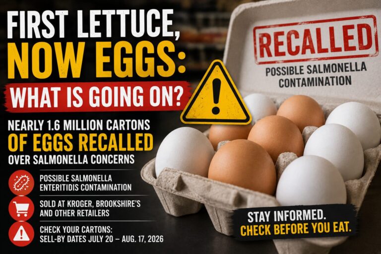 First Lettuce, Now Eggs: Another Major Food Recall Raises Questions