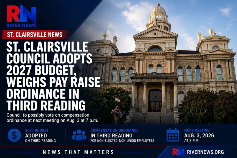 St. Clairsville Council Approves 2027 Budget, Continues Discussion on Employee Pay Raises
