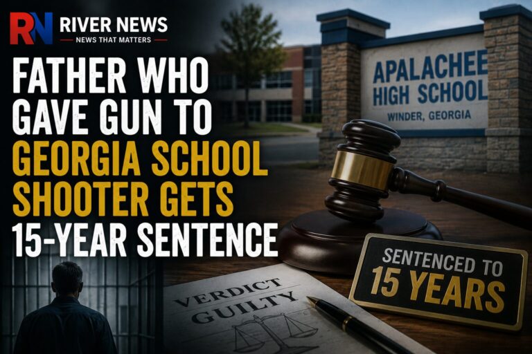 Father Sentenced to 15 Years After Providing Gun Used in Deadly Georgia School Shooting