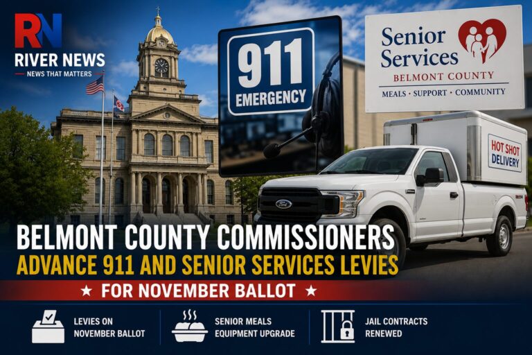 Belmont County Commissioners Advance Levy Renewals, Approve Senior Services and Jail Agreements
