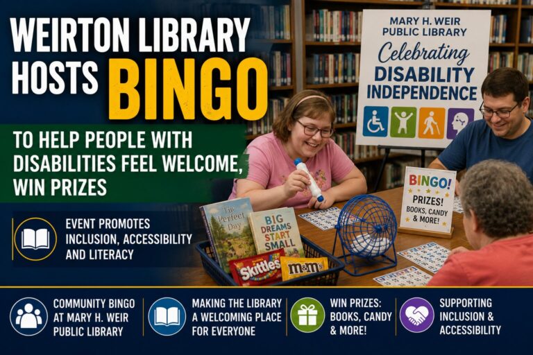 Weirton Library Hosts Bingo Event to Promote Inclusion and Accessibility