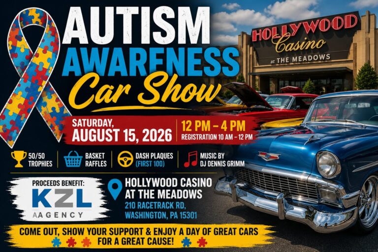 Autism Awareness Car Show Planned at Hollywood Casino at The Meadows