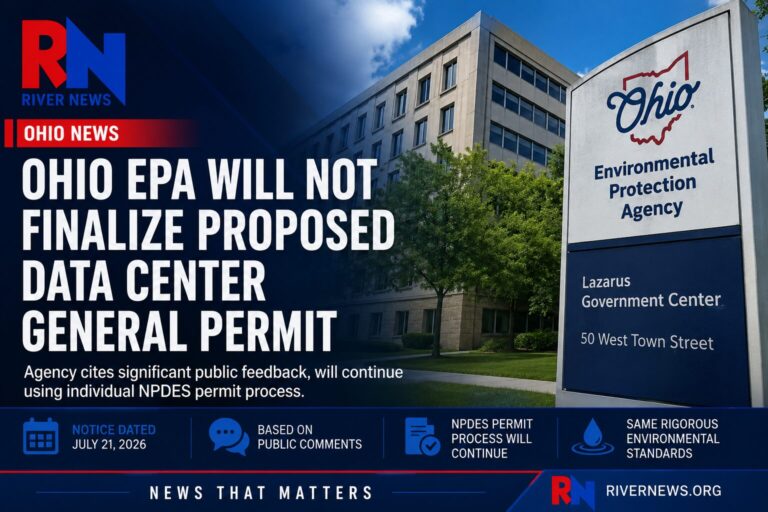 Ohio EPA Withdraws Proposed General Permit for Data Centers