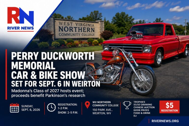 Perry Duckworth Memorial Car & Bike Show Set for Sept. 6 in Weirton