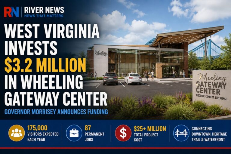 West Virginia Commits $3.2 Million to Wheeling Gateway Center Project