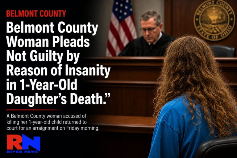 Belmont County Woman Pleads Not Guilty by Reason of Insanity in 1-Year-Old Daughter’s Death