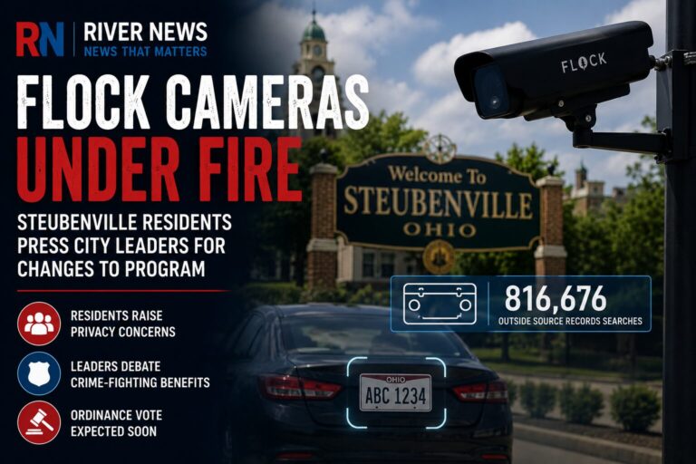 Steubenville Residents Push for Changes as Debate Over Flock Cameras Continues