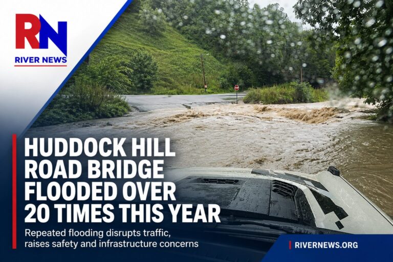 Repeated Flooding at Huddock Hill Road Bridge Raises Safety, Infrastructure Concerns