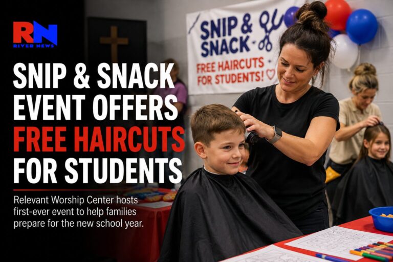 Free ‘Snip & Snack’ Event Helps Belmont County Students Prepare for School