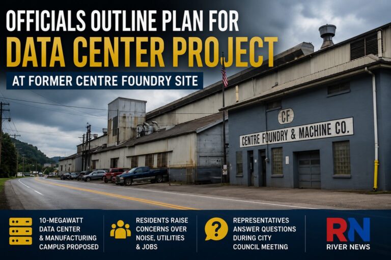 Officials Detail 10-Megawatt Data Center Planned for Former Centre Foundry Site