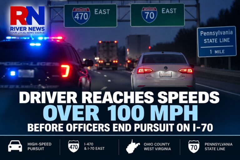 Driver Reaches Speeds Over 100 MPH Before Officers End Pursuit on I-70