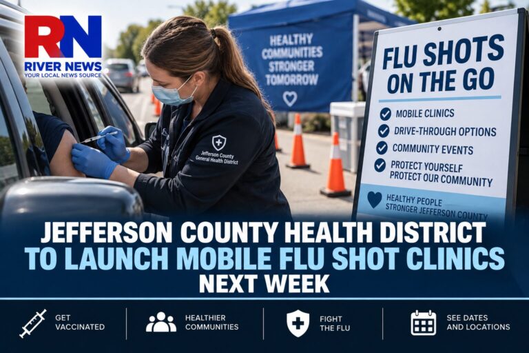 Jefferson County Health District Taking Flu Shots on the Road This Fall