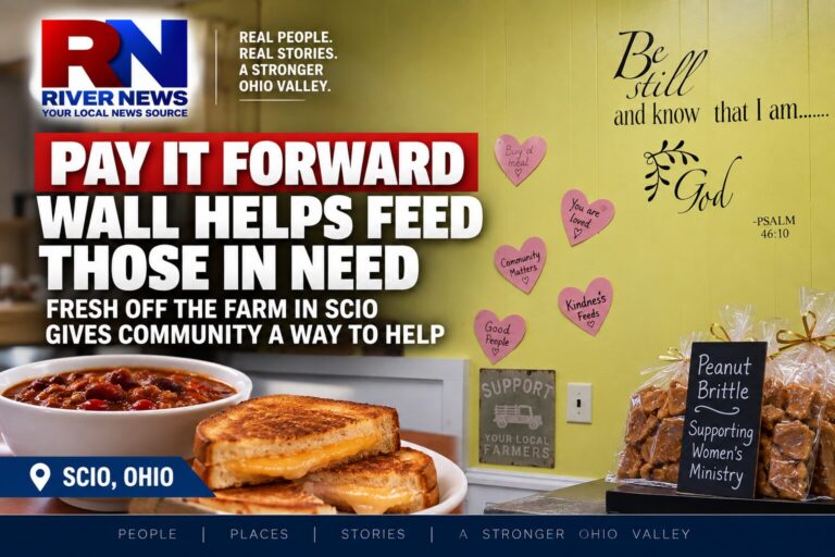 Scio Business Creates “Pay It Forward” Wall to Help Feed Those in Need