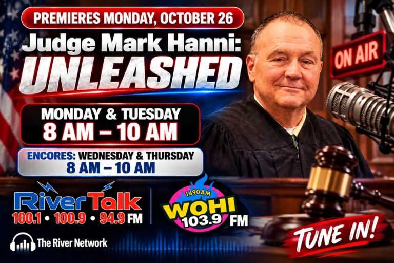 Judge Mark Hanni: UNLEASHED Premieres on River Talk and WOHI