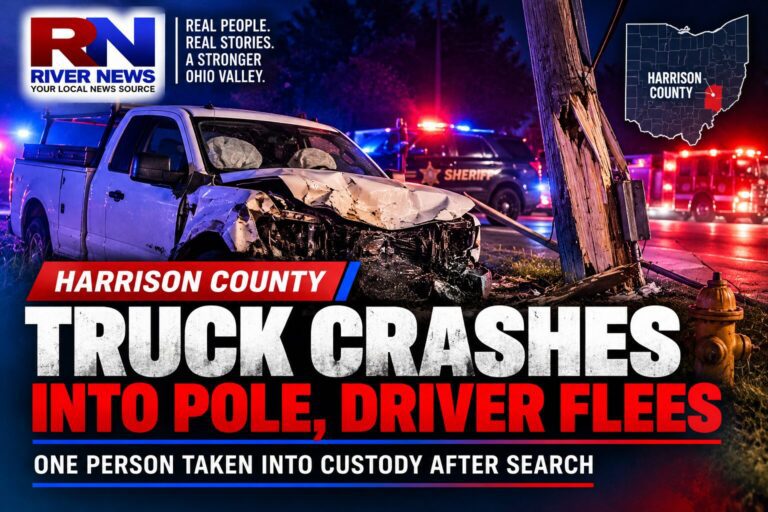 One Person Taken Into Custody Following Harrison County Crash and Search