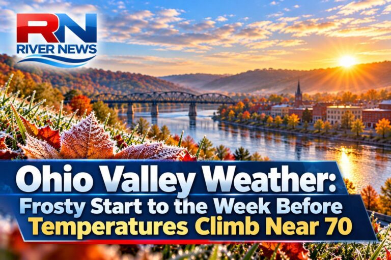 Ohio Valley Weather: Frosty Start to the Week Before Temperatures Climb Near 70
