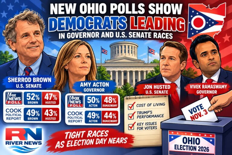 New Ohio Polls Show Democrats Leading in Governor and U.S. Senate Races