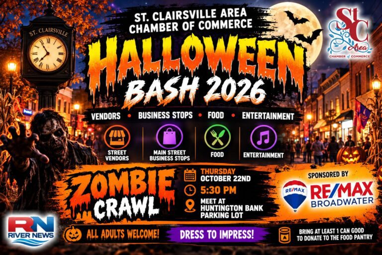 St. Clairsville Halloween Bash Returns Thursday With Zombie Crawl, Food and Entertainment